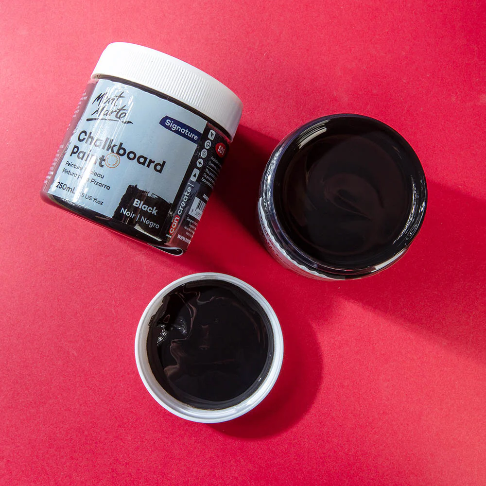 Chalkboard Paint Signature 250ml - Black - Image 2