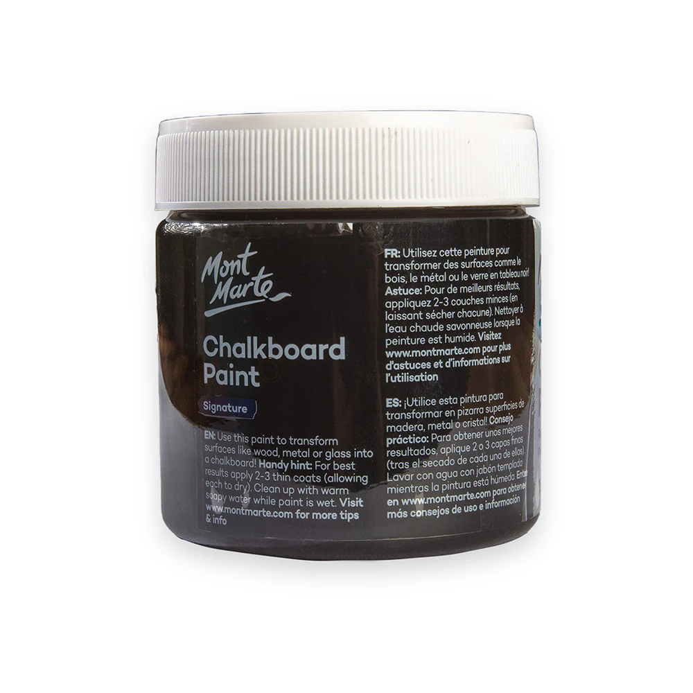 Chalkboard Paint Signature 250ml - Black - Image 4
