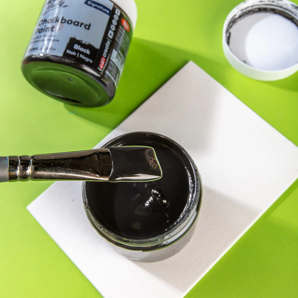 Chalkboard Paint Signature 250ml - Black - Image 5