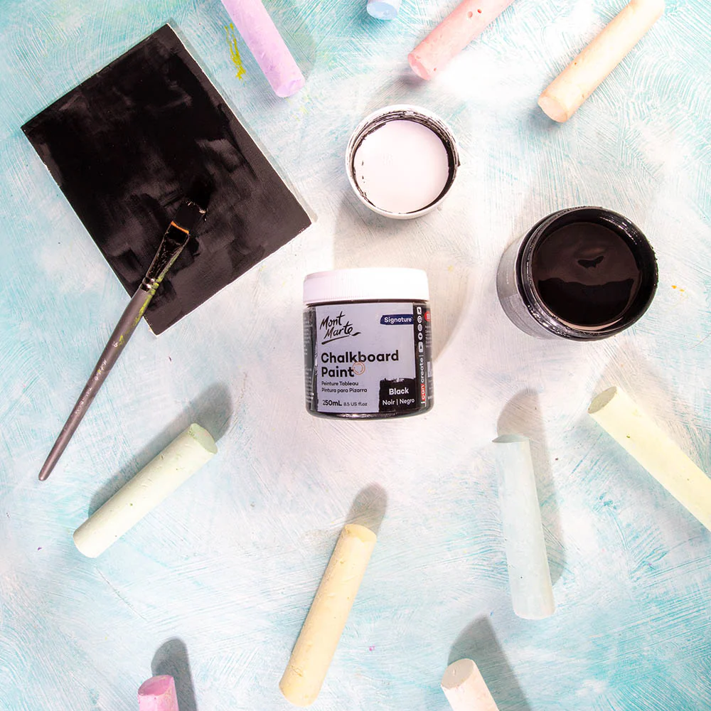Chalkboard Paint Signature 250ml - Black - Image 8
