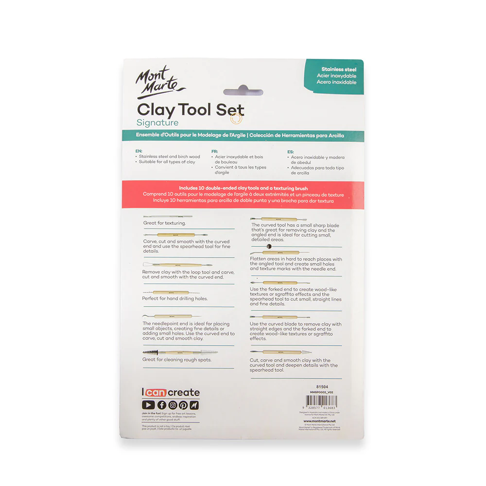 Clay Tool Set Signature 11pc - Image 5