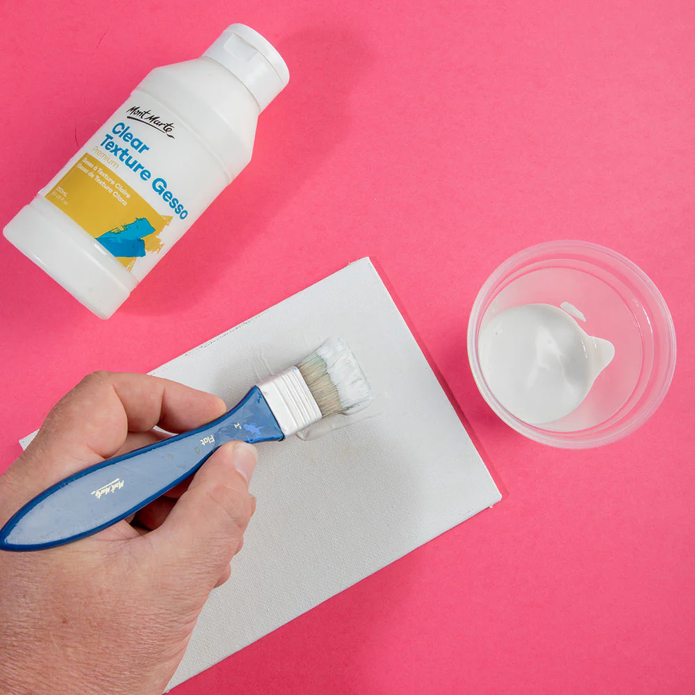 Clear Texture Gesso Premium 250ml - Image 5