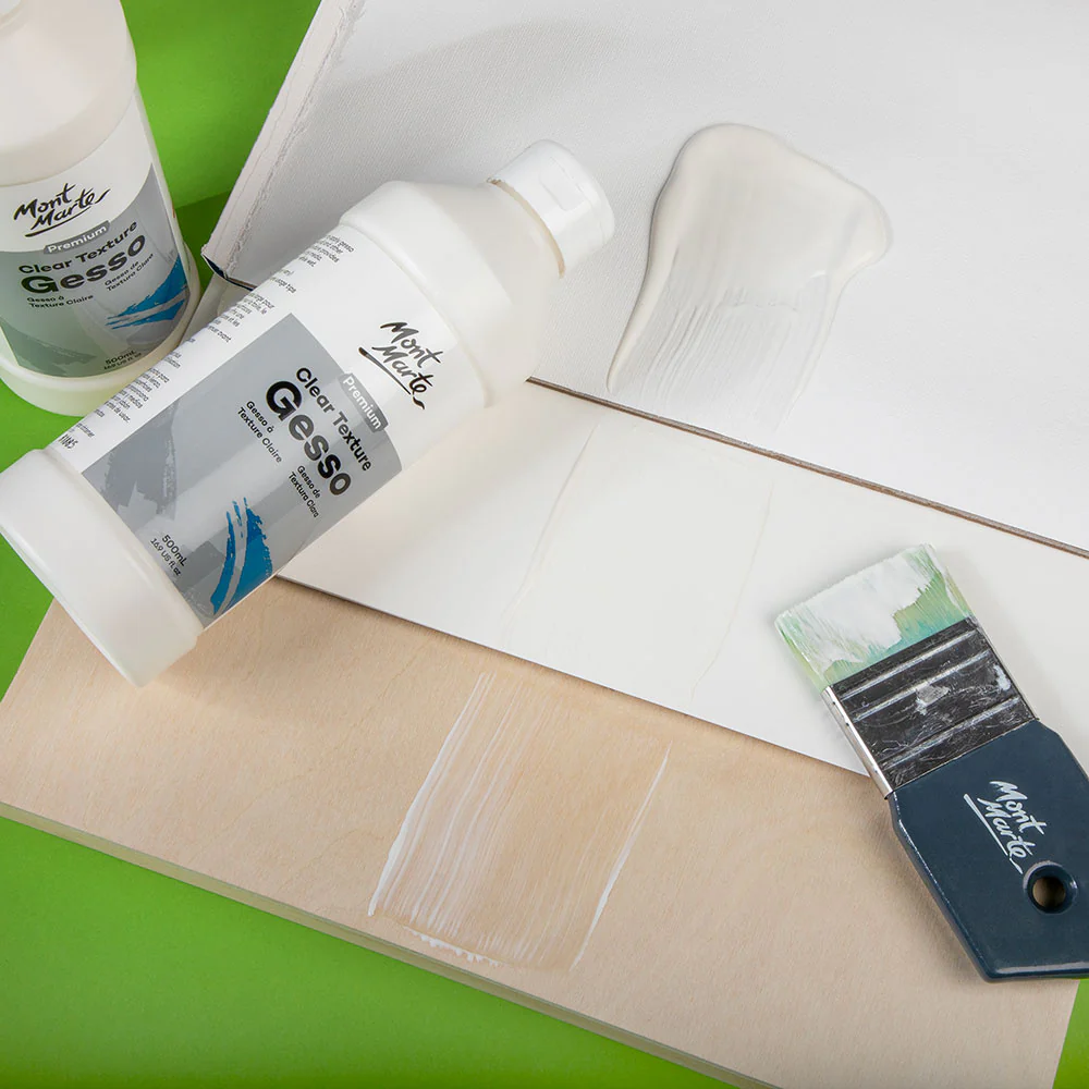 Clear Texture Gesso Premium 500ml - Image 10