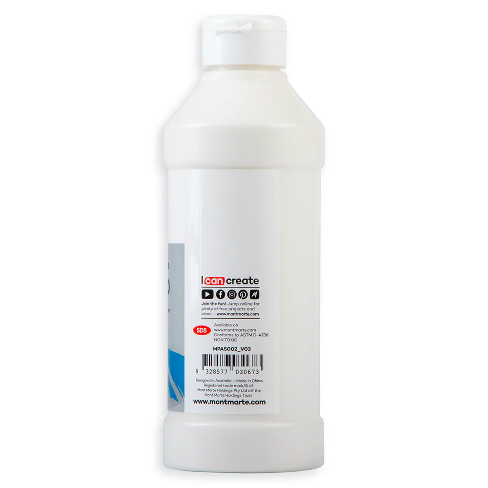 Clear Texture Gesso Premium 500ml - Image 3