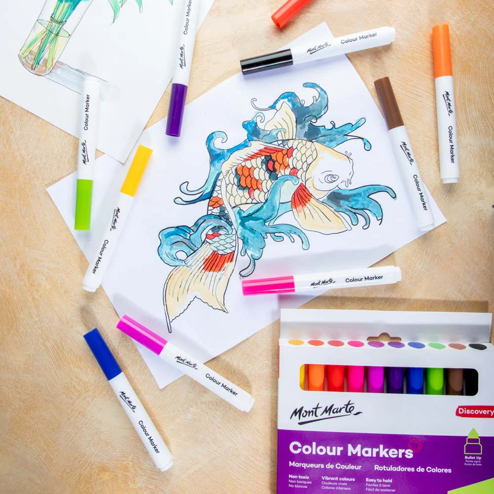 Colour Markers Discovery 10pc - Image 9