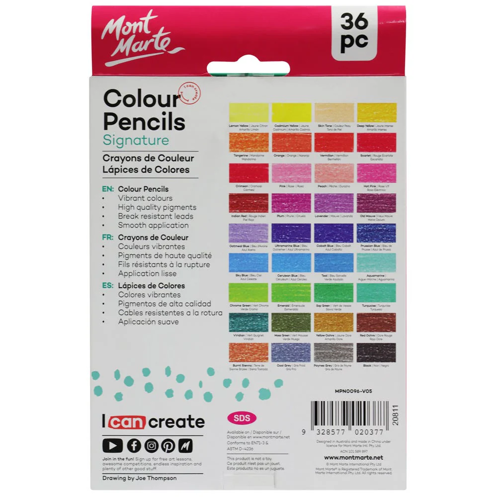 Colour Pencils Signature 36pc - Image 4
