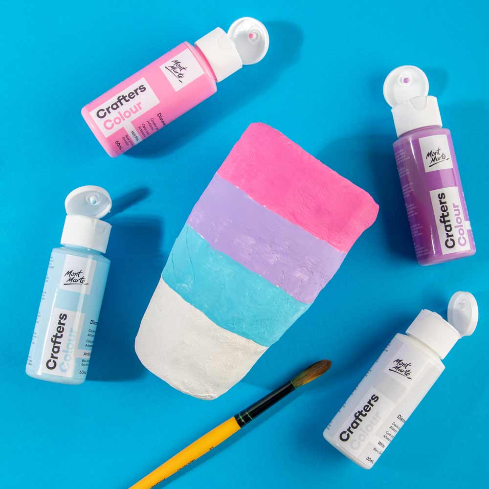 Crafters Colour Discovery Paint Set 21pc x 60ml - Image 10