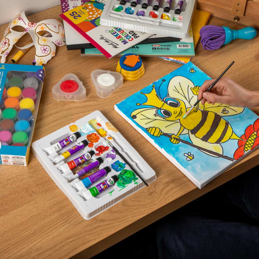 Creative Kids Paint Me Set 9pc - Queen Bee - Image 5
