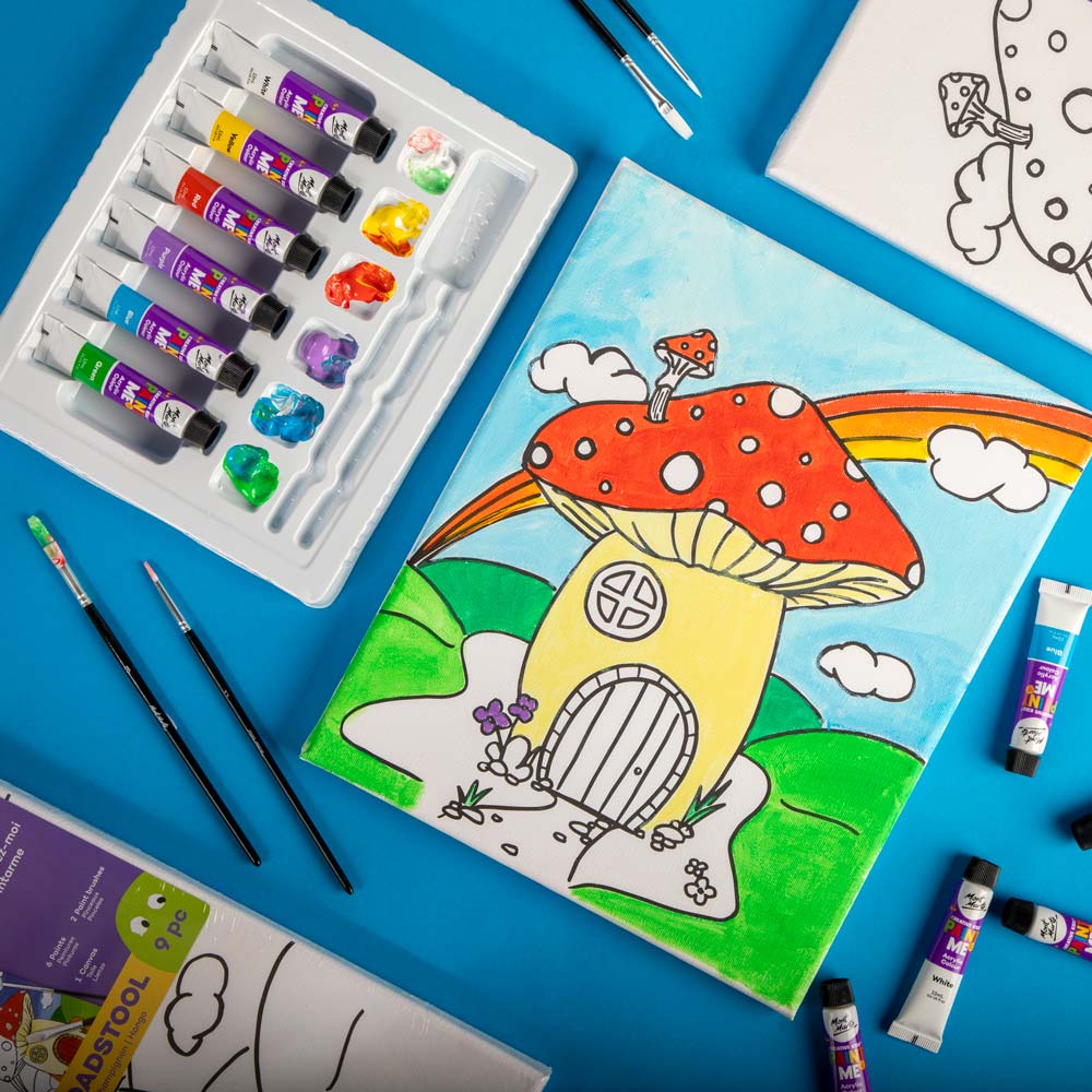 Creative Kids Paint Me Set 9pc - Toadstool - Image 10