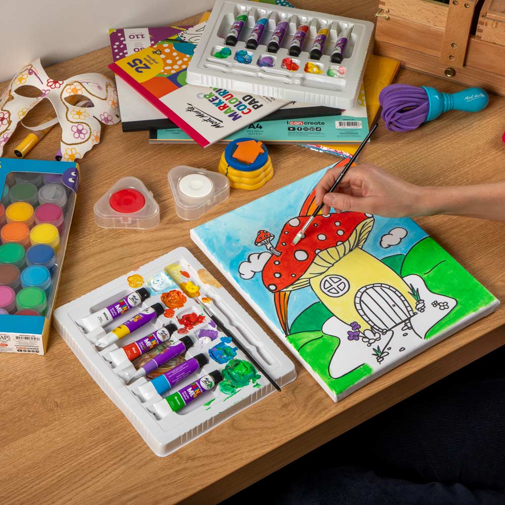 Creative Kids Paint Me Set 9pc - Toadstool - Image 5