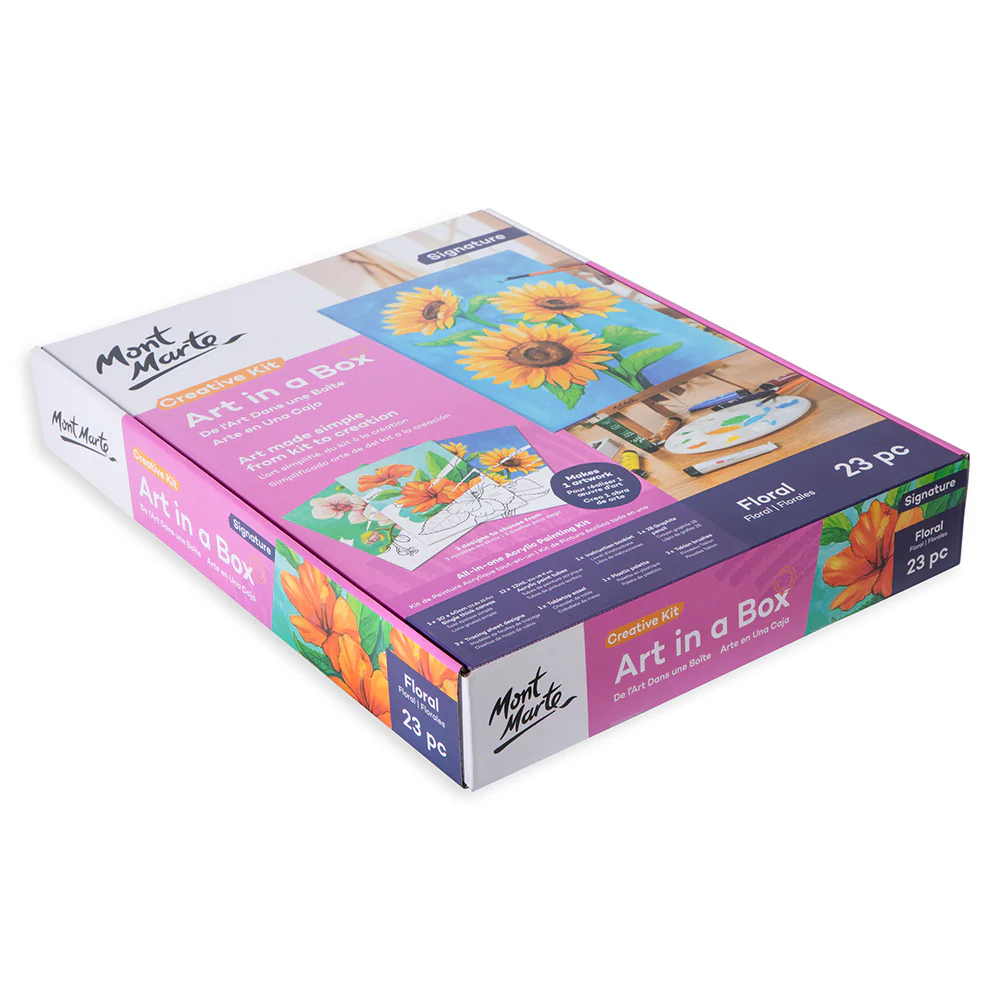 Creative Kit: Art in a Box - Floral 23pc - Image 4