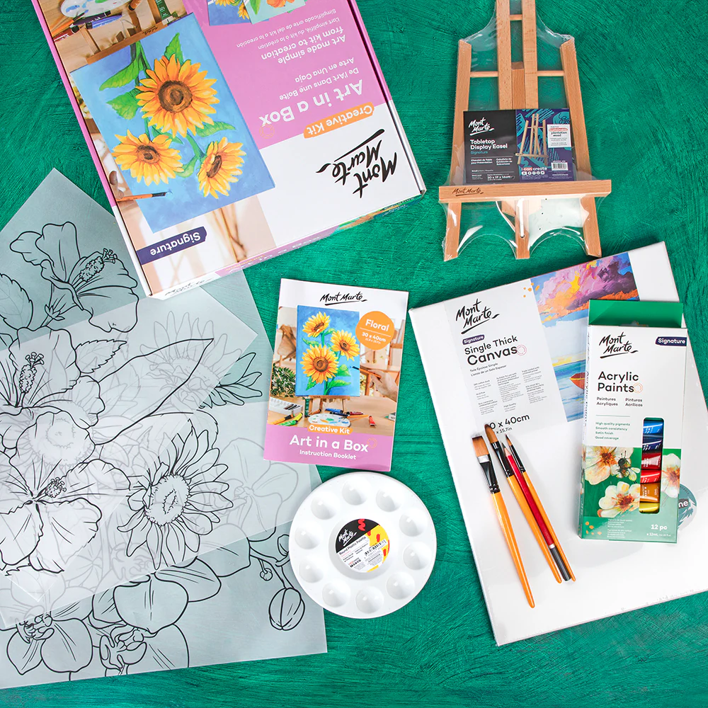 Creative Kit: Art in a Box - Floral 23pc - Image 5