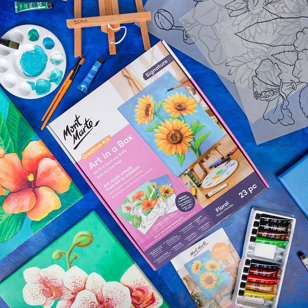 Creative Kit: Art in a Box - Floral 23pc - Image 6