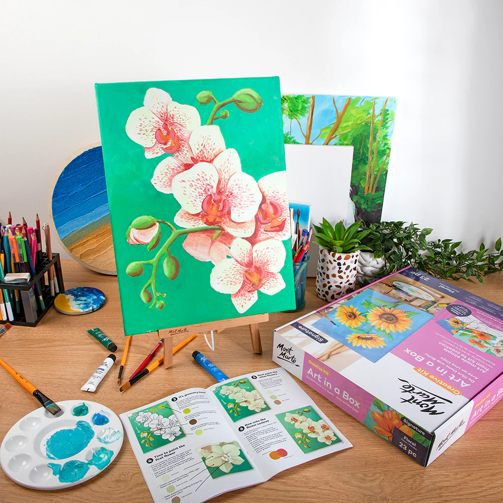 Creative Kit: Art in a Box - Floral 23pc - Image 9