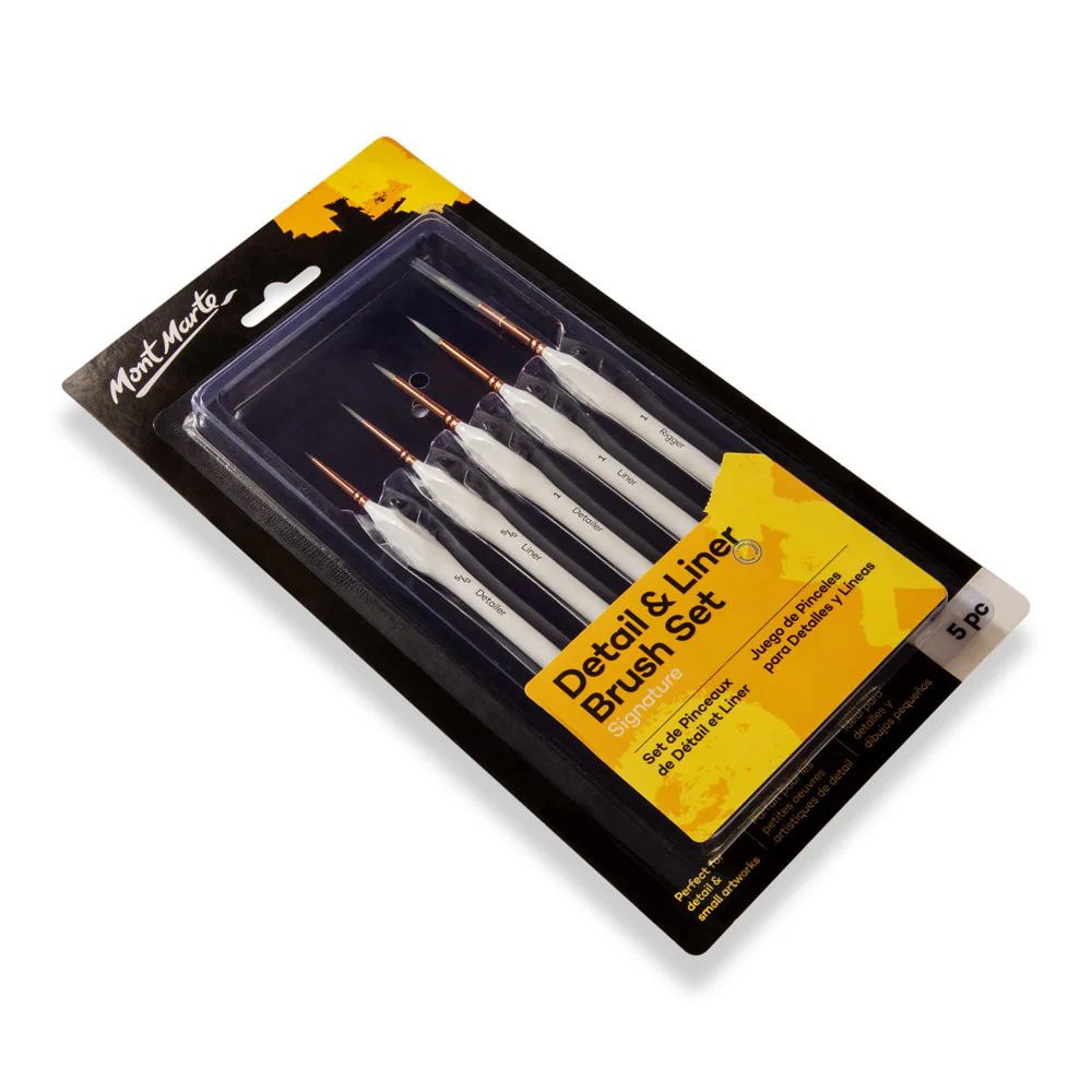 Detail & Liner Brush Set Signature 5pc - Image 3
