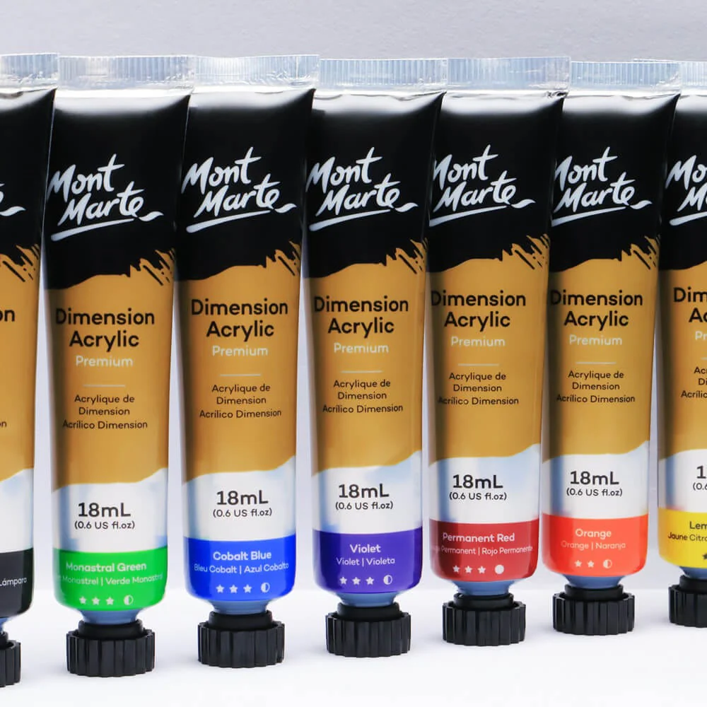 Dimension Acrylic Paint Intro Set Premium 8pc x 18ml - Image 5