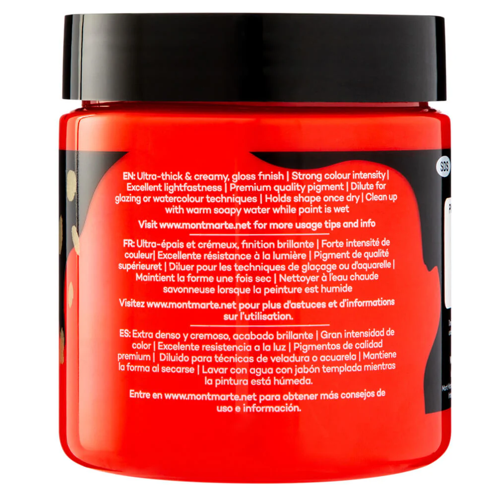 Dimension Acrylic Premium 250ml - Brilliant Red - Image 3