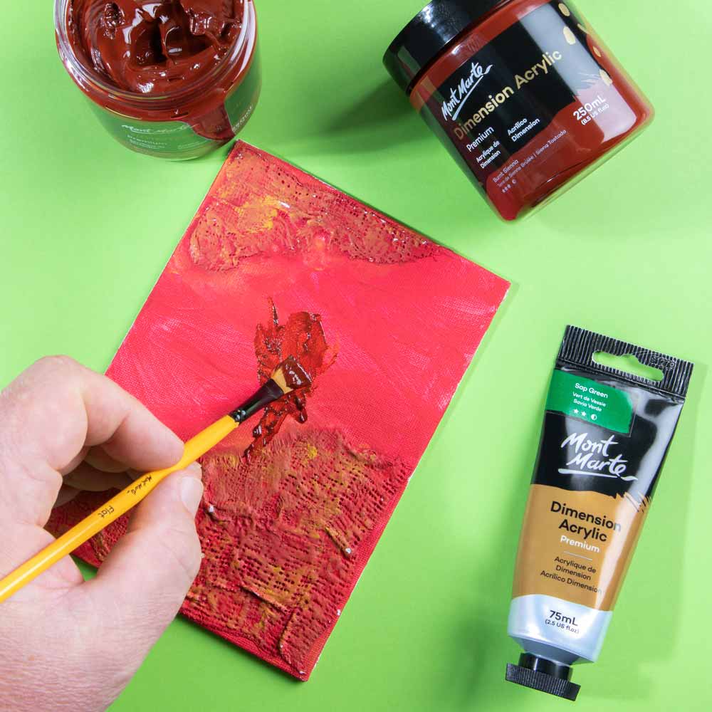 Dimension Acrylic Premium 250ml - Burnt Sienna - Image 7