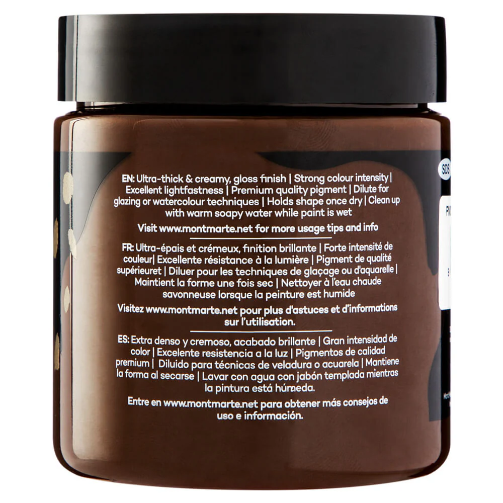 Dimension Acrylic Premium 250ml - Burnt Umber - Image 3