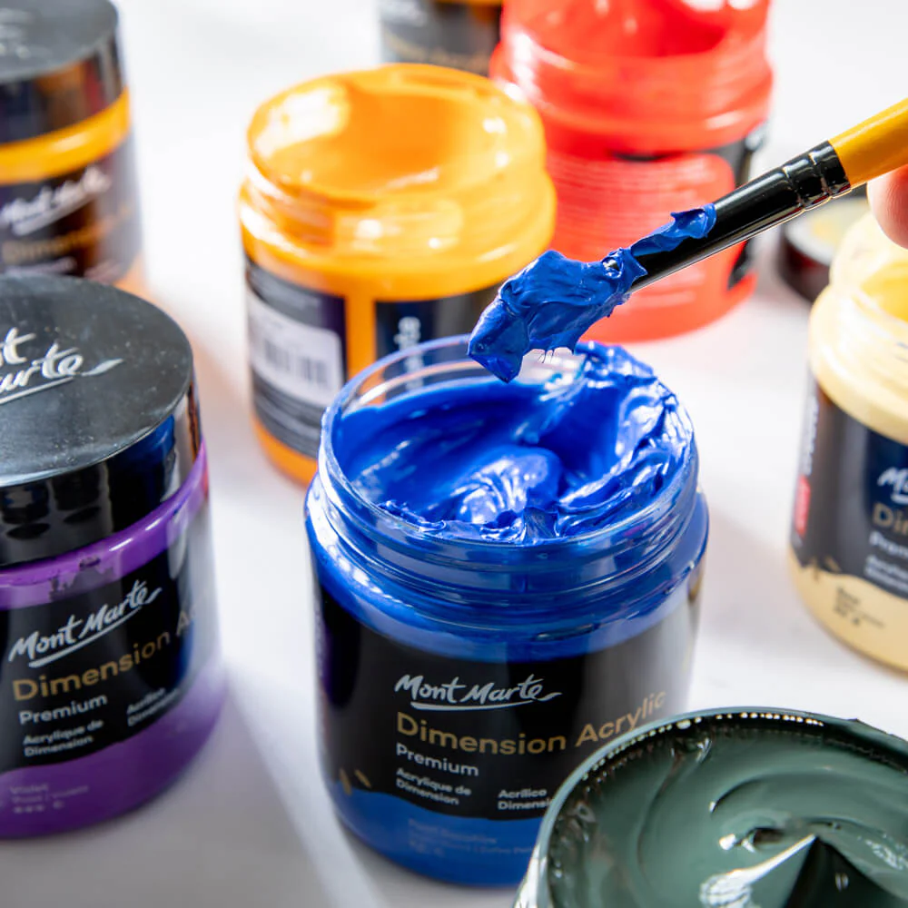 Dimension Acrylic Premium 250ml - Burnt Umber - Image 5