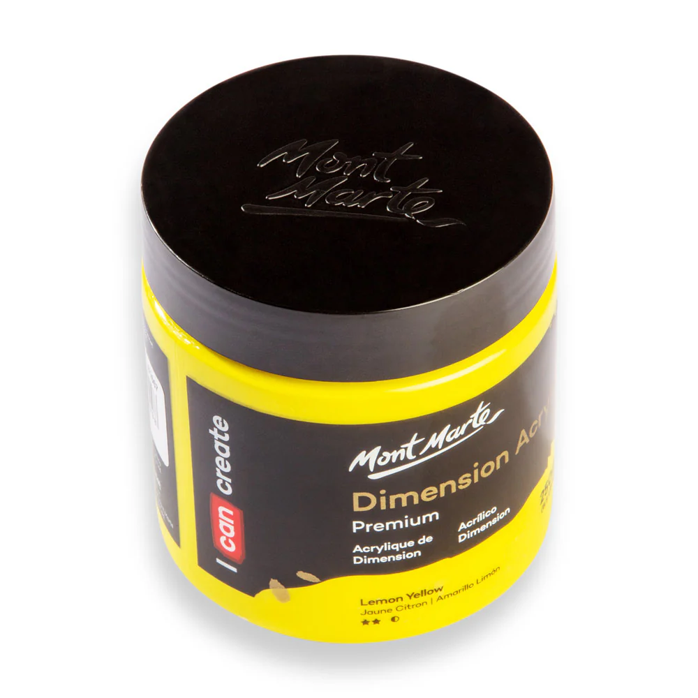 Dimension Acrylic Premium 250ml - Lemon Yellow - Image 2