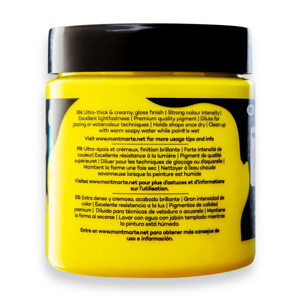 Dimension Acrylic Premium 250ml - Lemon Yellow - Image 4