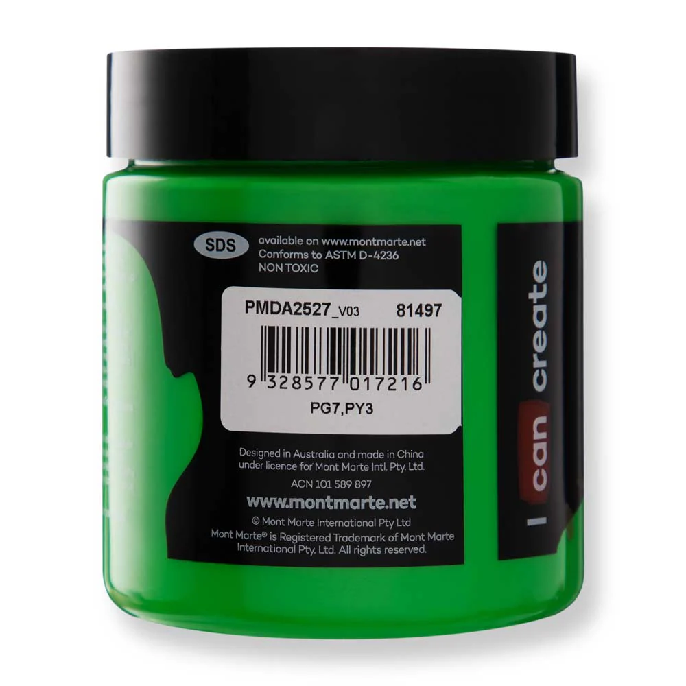 Dimension Acrylic Premium 250ml - Monastral Green - Image 2