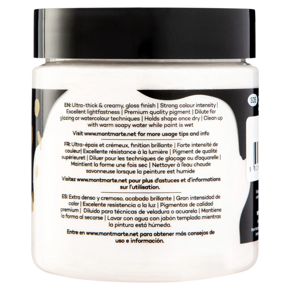 Dimension Acrylic Premium 250ml - Pearl White - Image 3