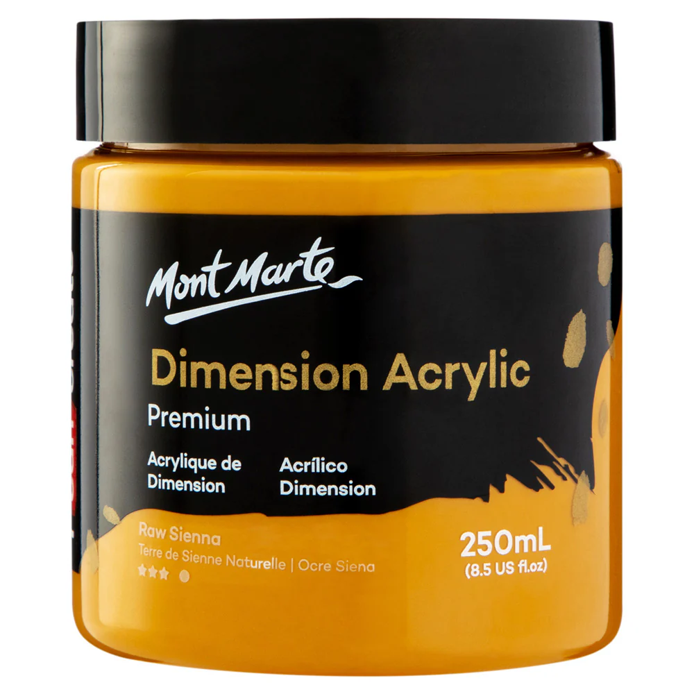Dimension Acrylic Premium 250ml - Raw Sienna