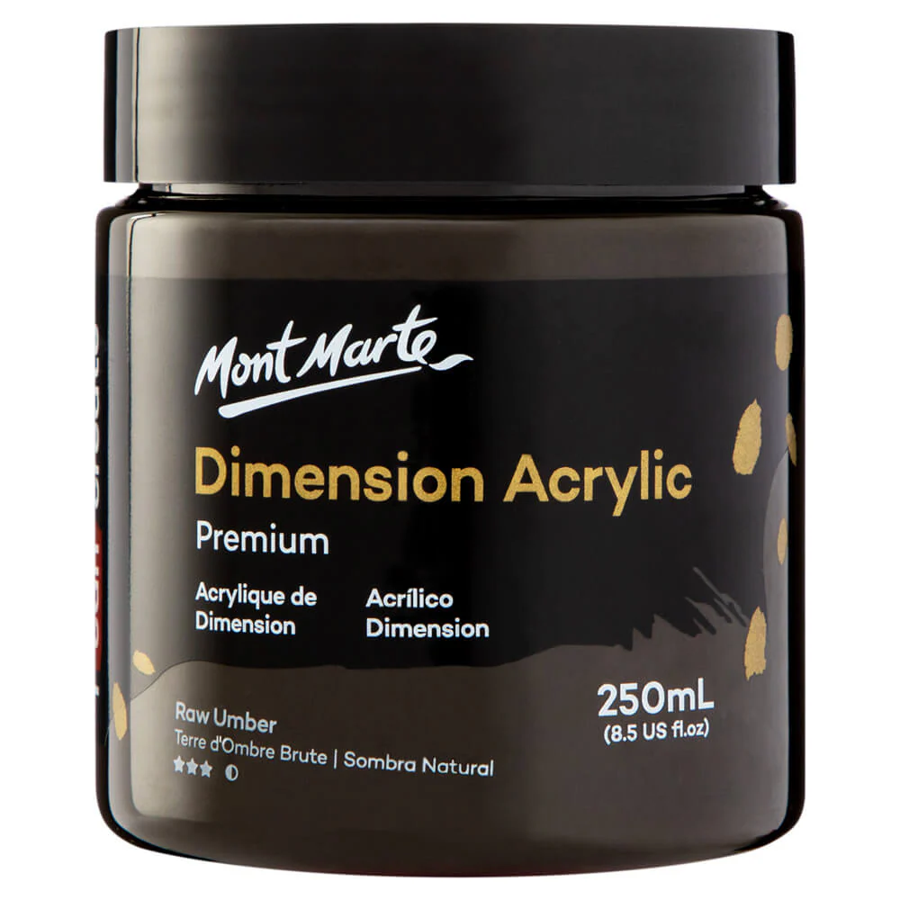Dimension Acrylic Premium 250ml - Raw Umber