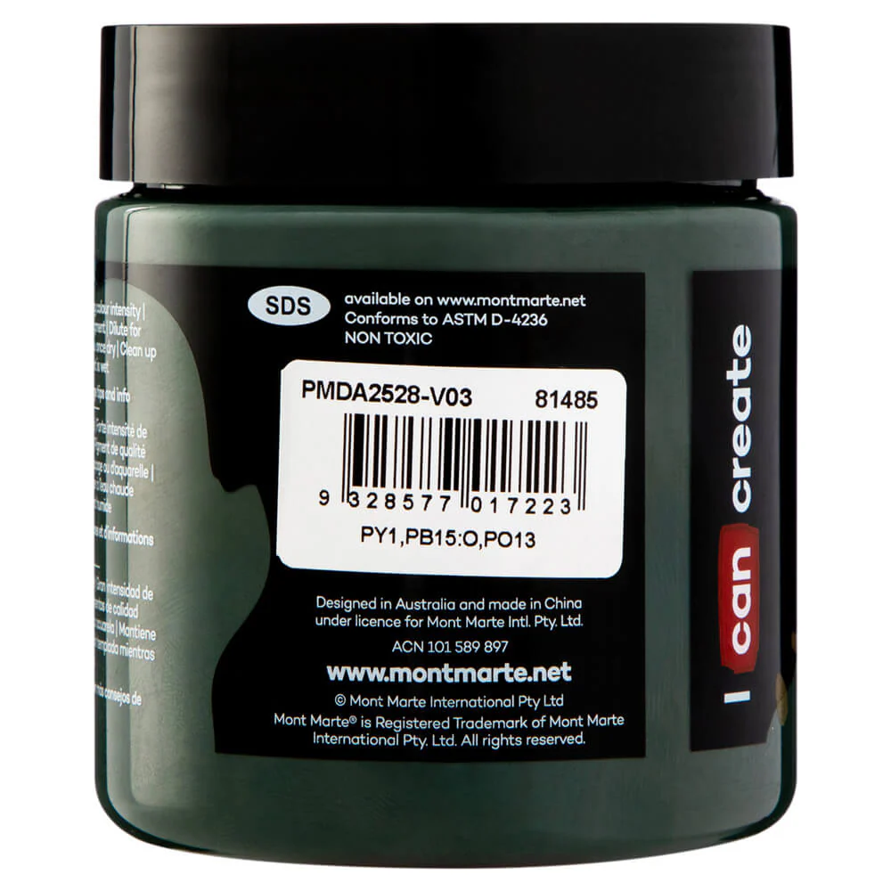 Dimension Acrylic Premium 250ml - Terre Verte - Image 2