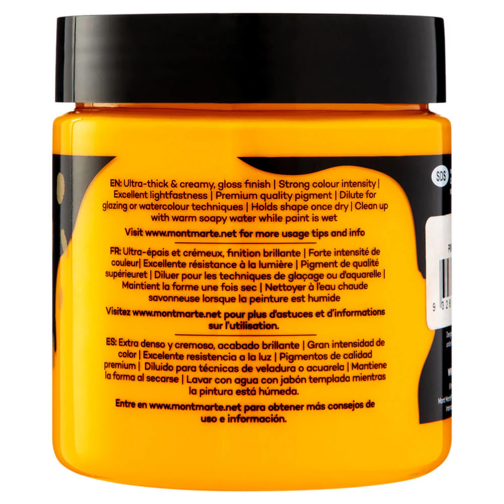 Dimension Acrylic Premium 250ml - Yellow Deep - Image 3
