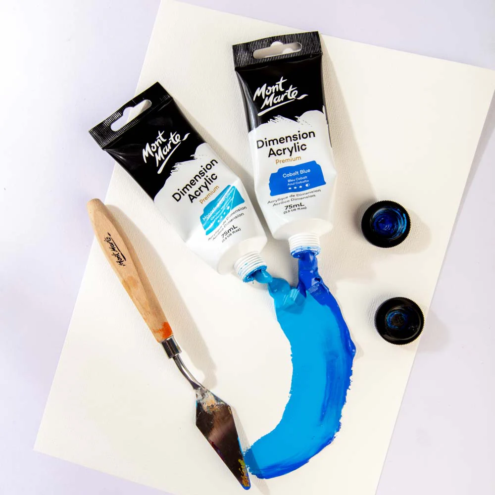 Dimension Acrylic Premium 75ml Tube - Cobalt Blue - Image 5
