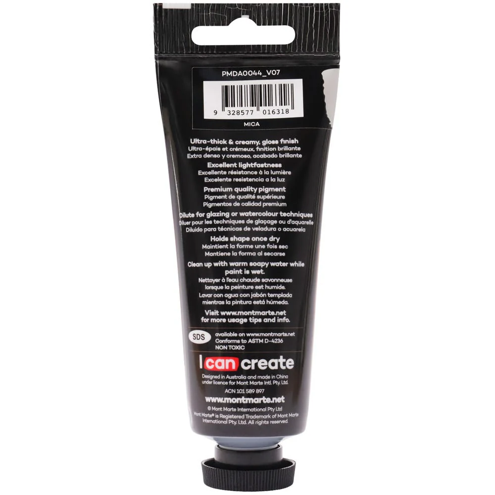 Dimension Acrylic Premium 75ml Tube - Pearl White - Image 3