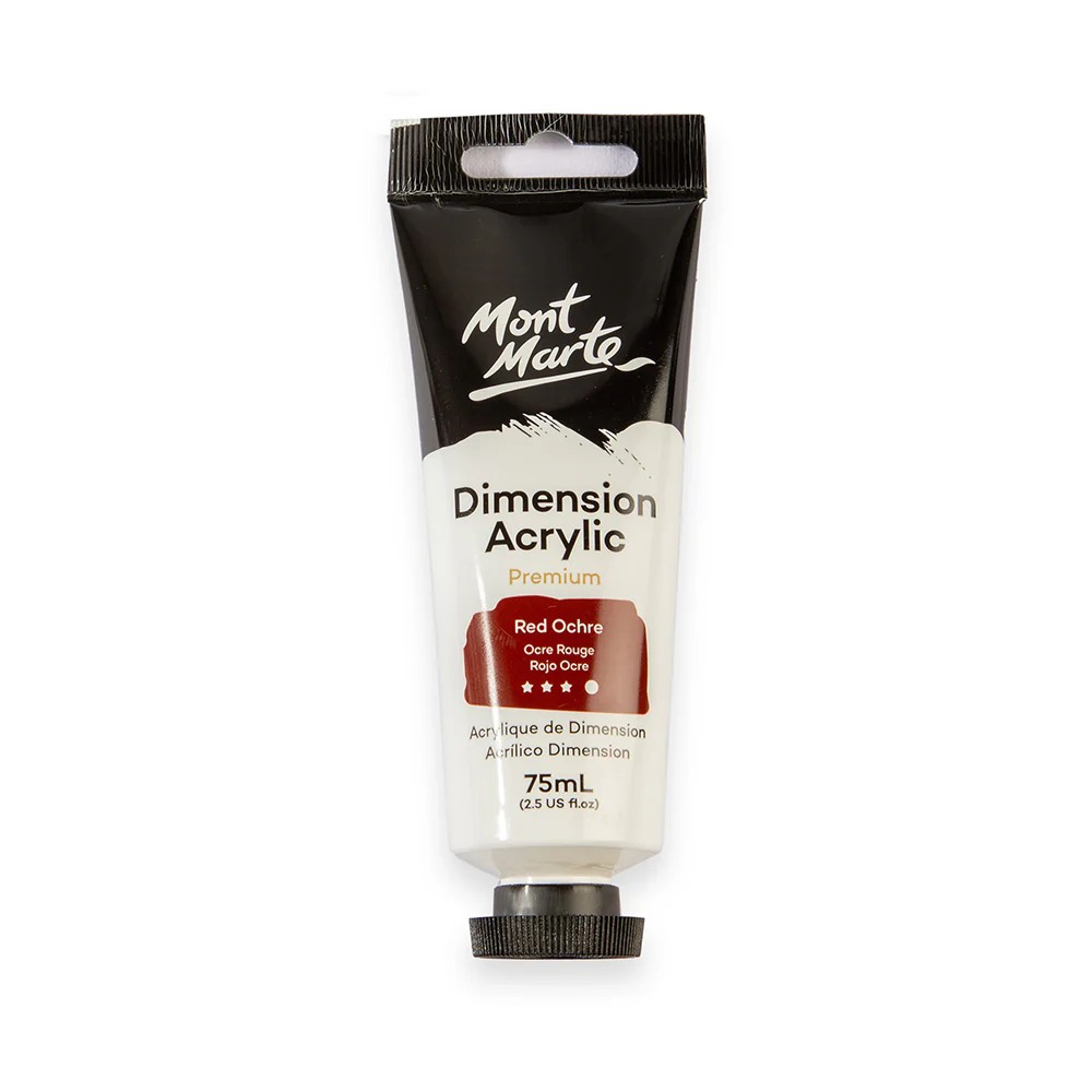 Dimension Acrylic Premium 75ml Tube - Red Ochre