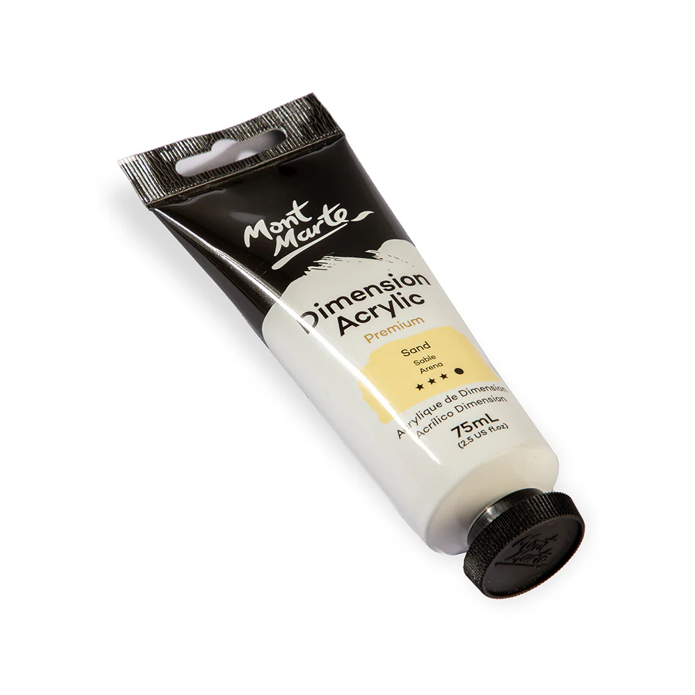 Dimension Acrylic Premium 75ml Tube - Sand - Image 3