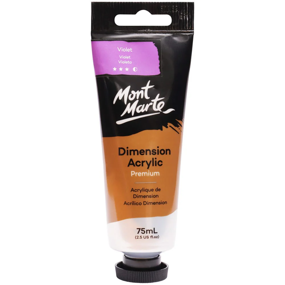 Dimension Acrylic Premium 75ml Tube - Violet