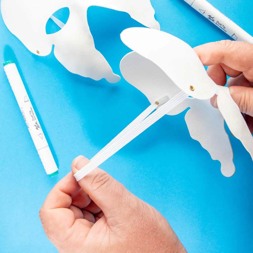 DIY Party Masks Discovery 4pc - Butterfly - Image 6
