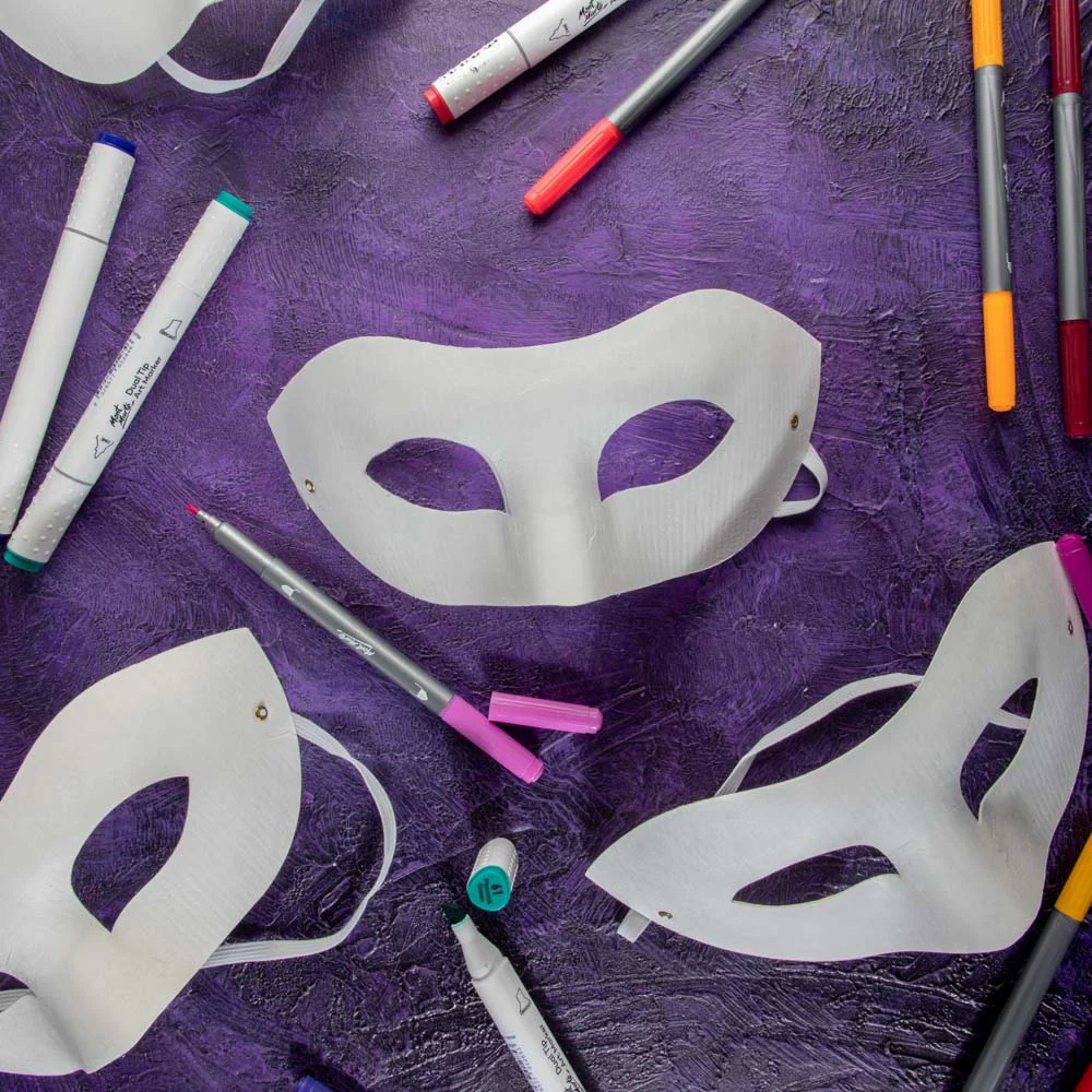 DIY Party Masks Discovery 4pc - Eye Mask - Image 8