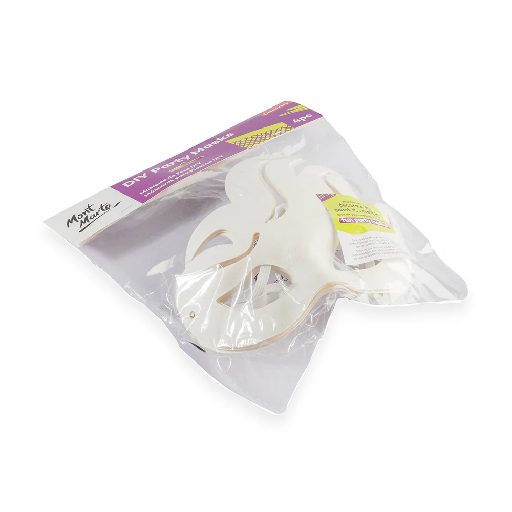 DIY Party Masks Discovery 4pc - Flame - Image 3