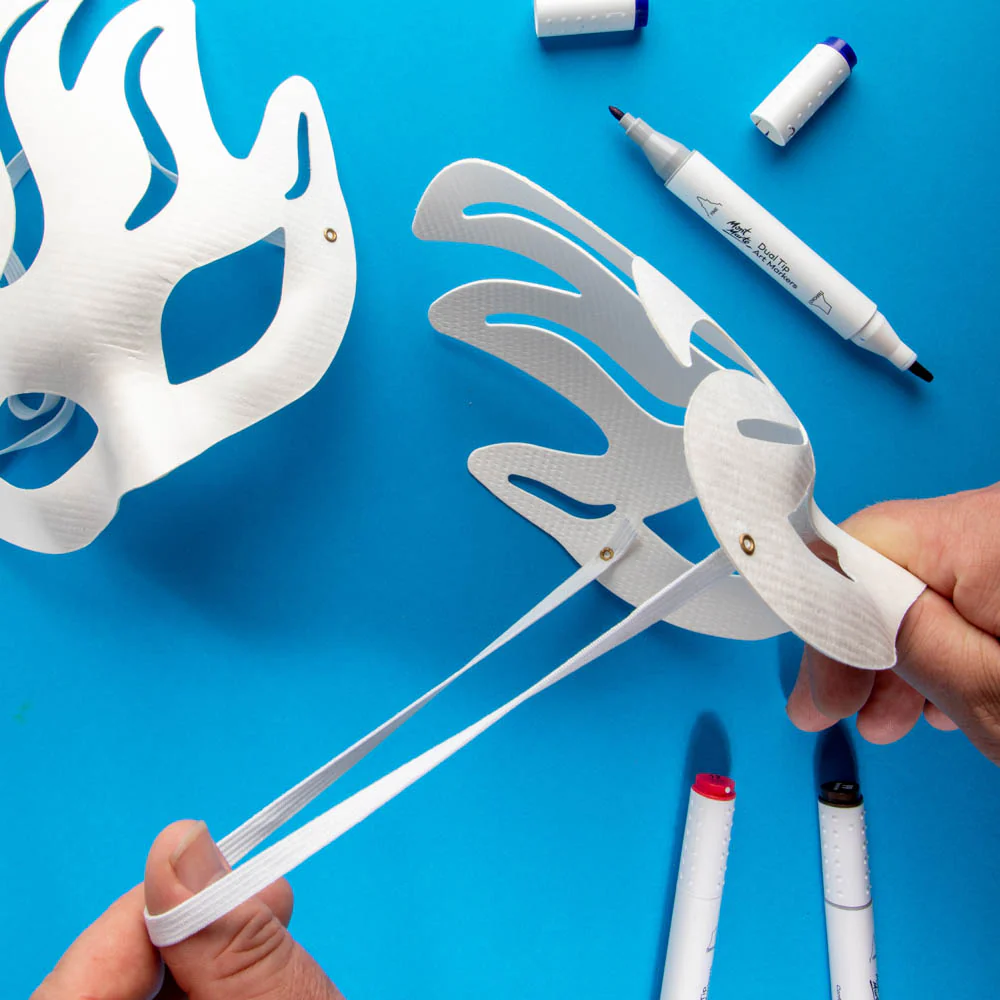 DIY Party Masks Discovery 4pc - Flame - Image 6
