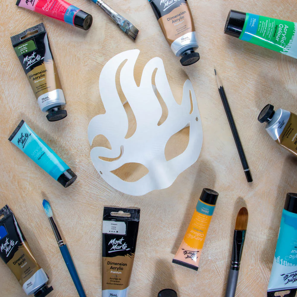 DIY Party Masks Discovery 4pc - Flame - Image 8