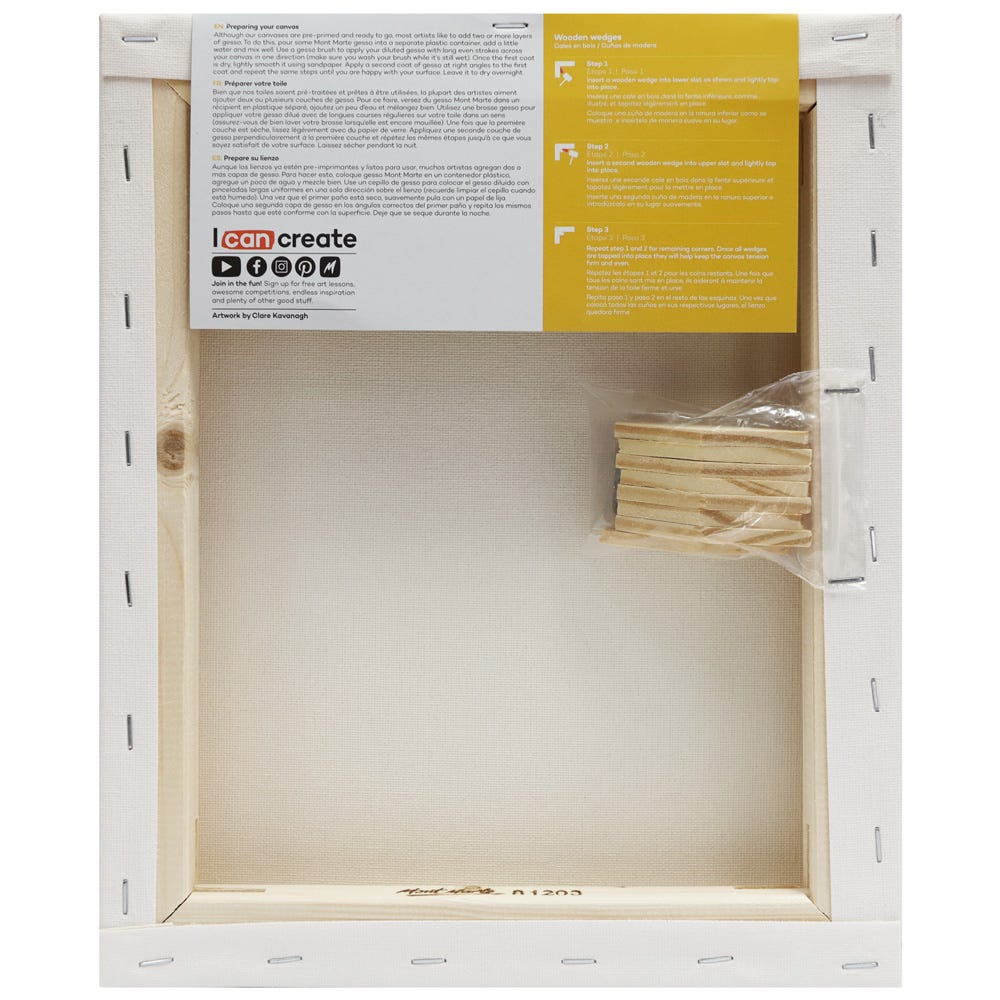 Double Thick Canvas Signature 25.4 x 30.5cm (10 x 12in) - Image 3