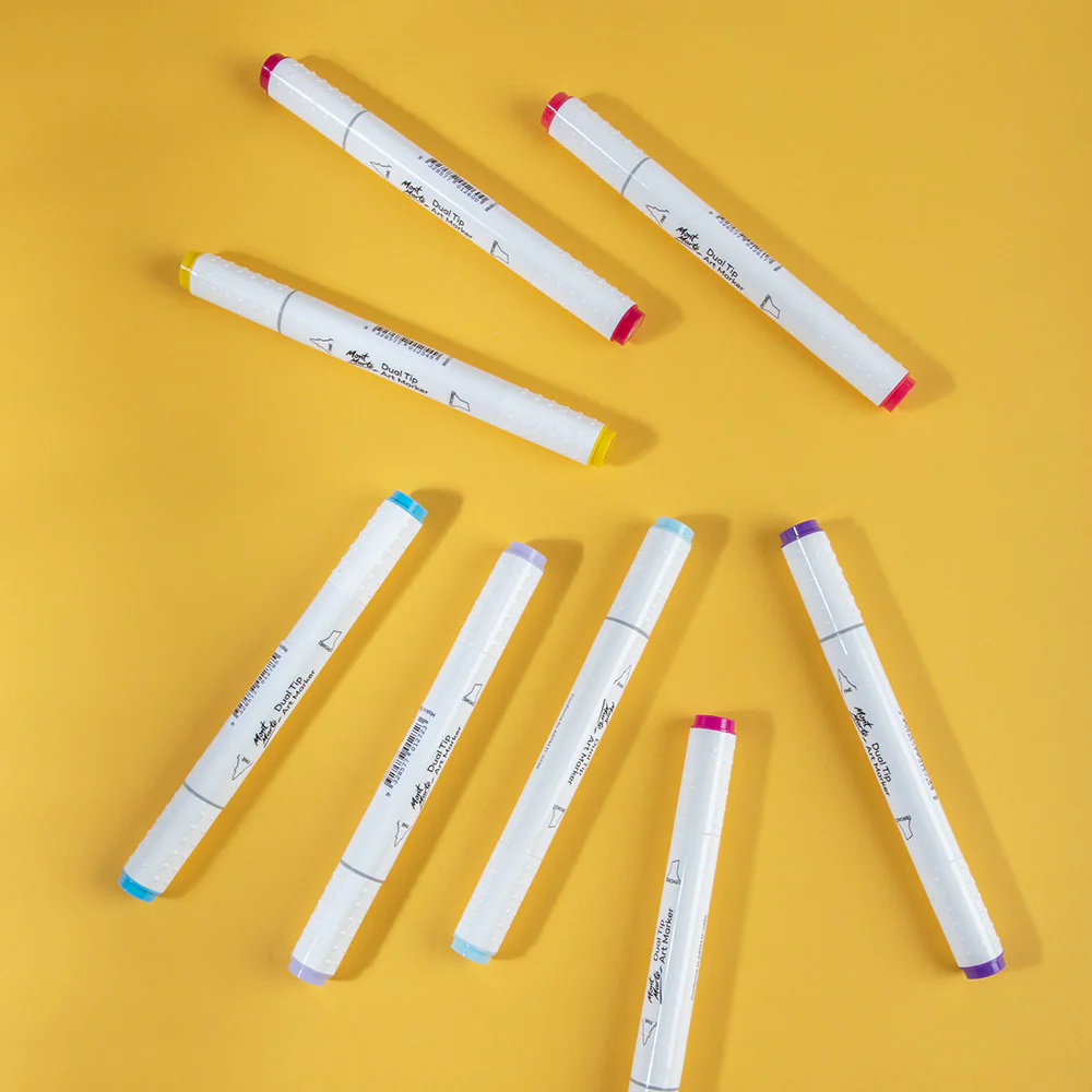 Dual Tip Art Marker Premium - Plum V4 - Image 5
