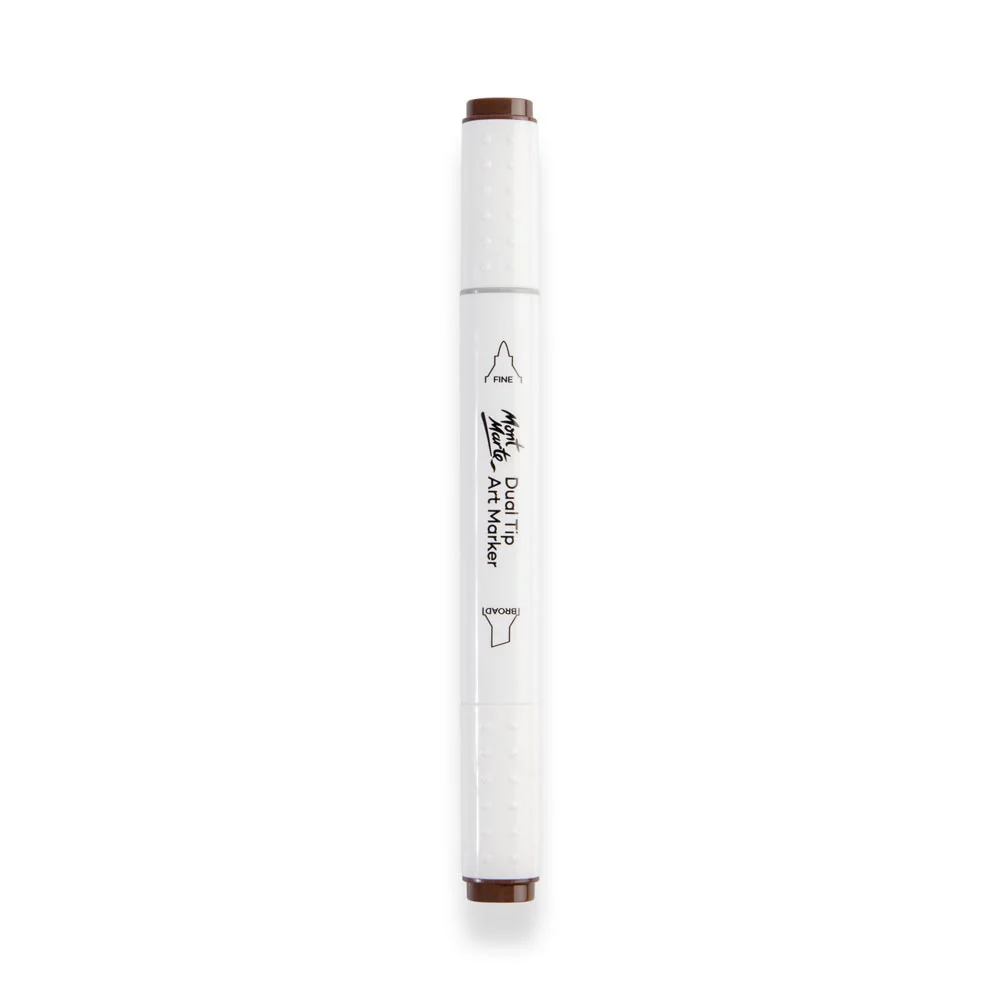 Dual Tip Art Marker Premium - Van Dyke Brown E7 - Image 2