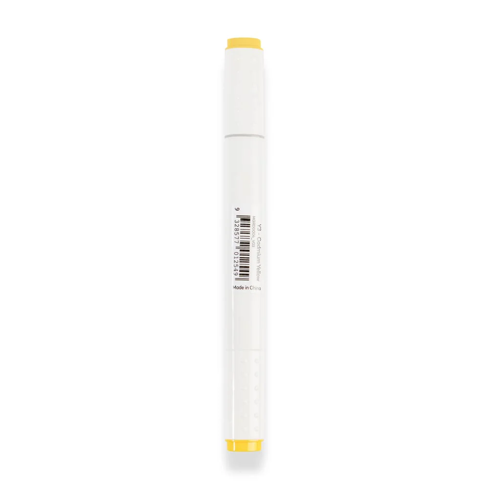 Dual Tip Art Marker Premium - Cadmium Yellow Y3 - Image 3