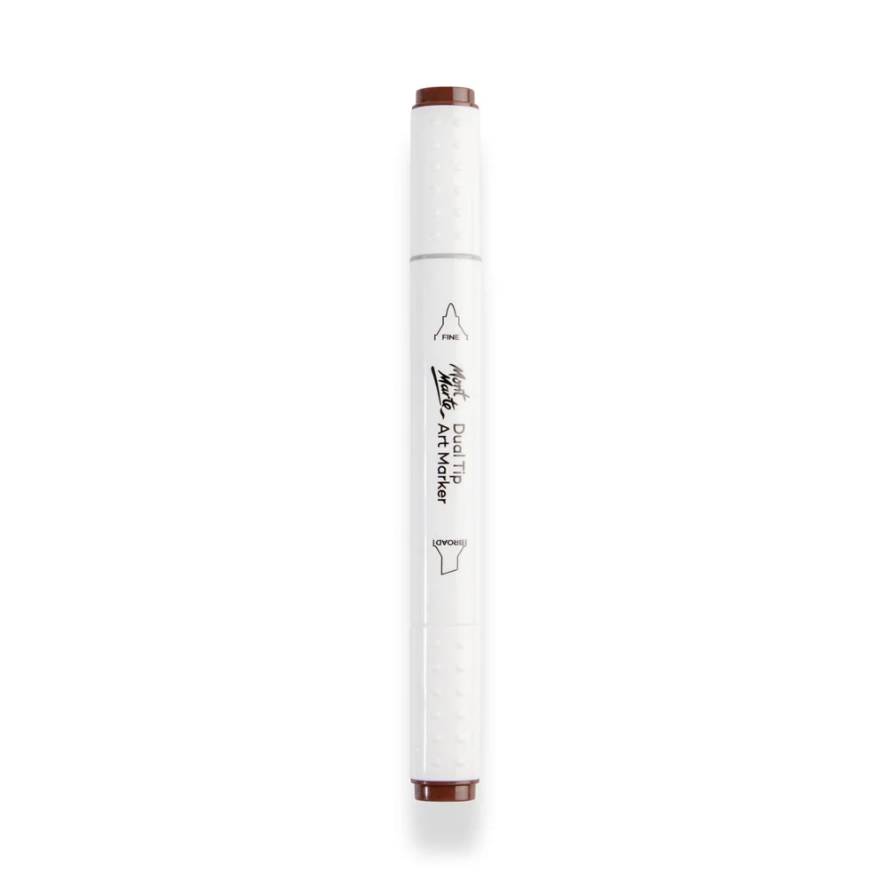 Dual Tip Art Marker Premium - Umber E6 - Image 2