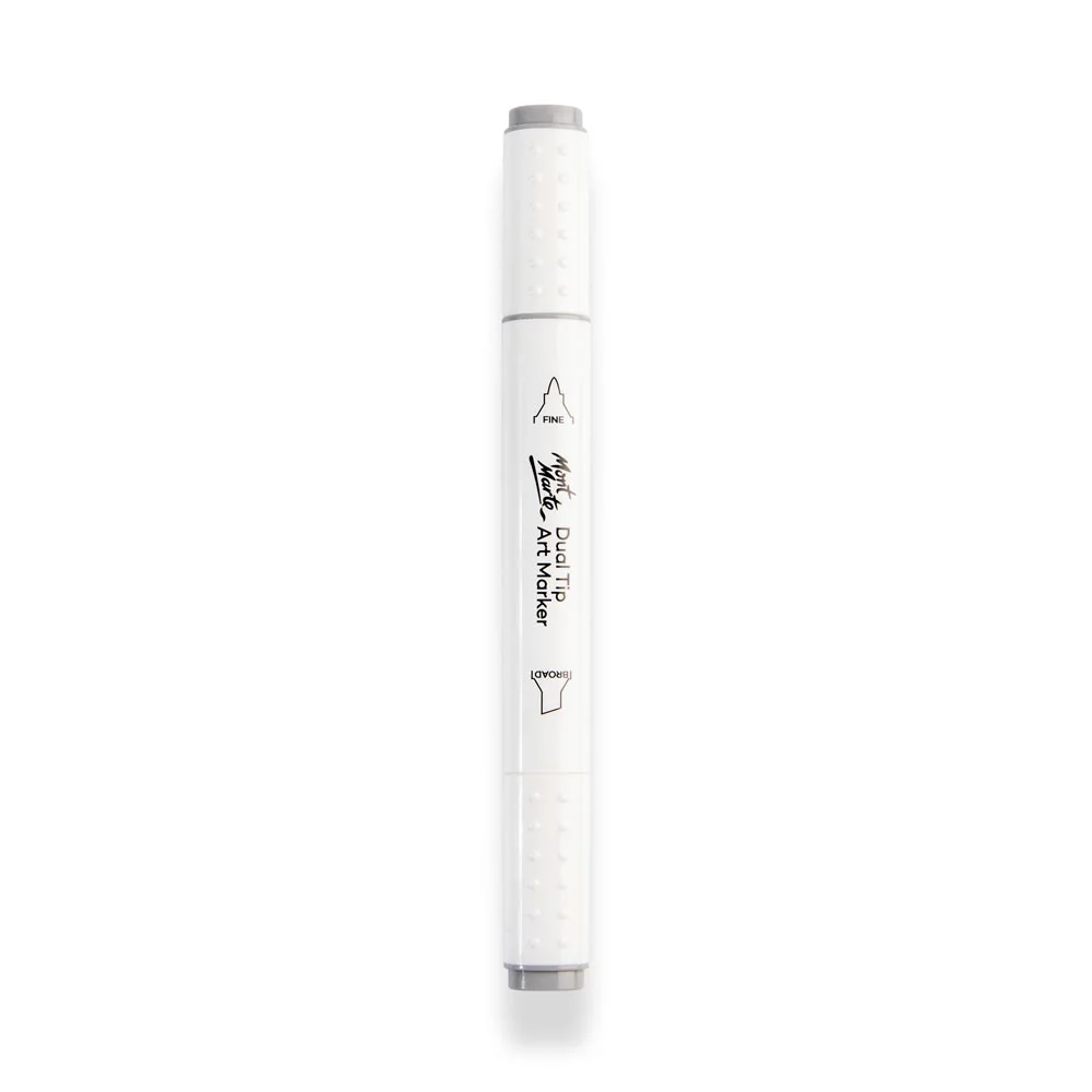 Dual Tip Art Marker Premium - Light Grey GY4 - Image 2
