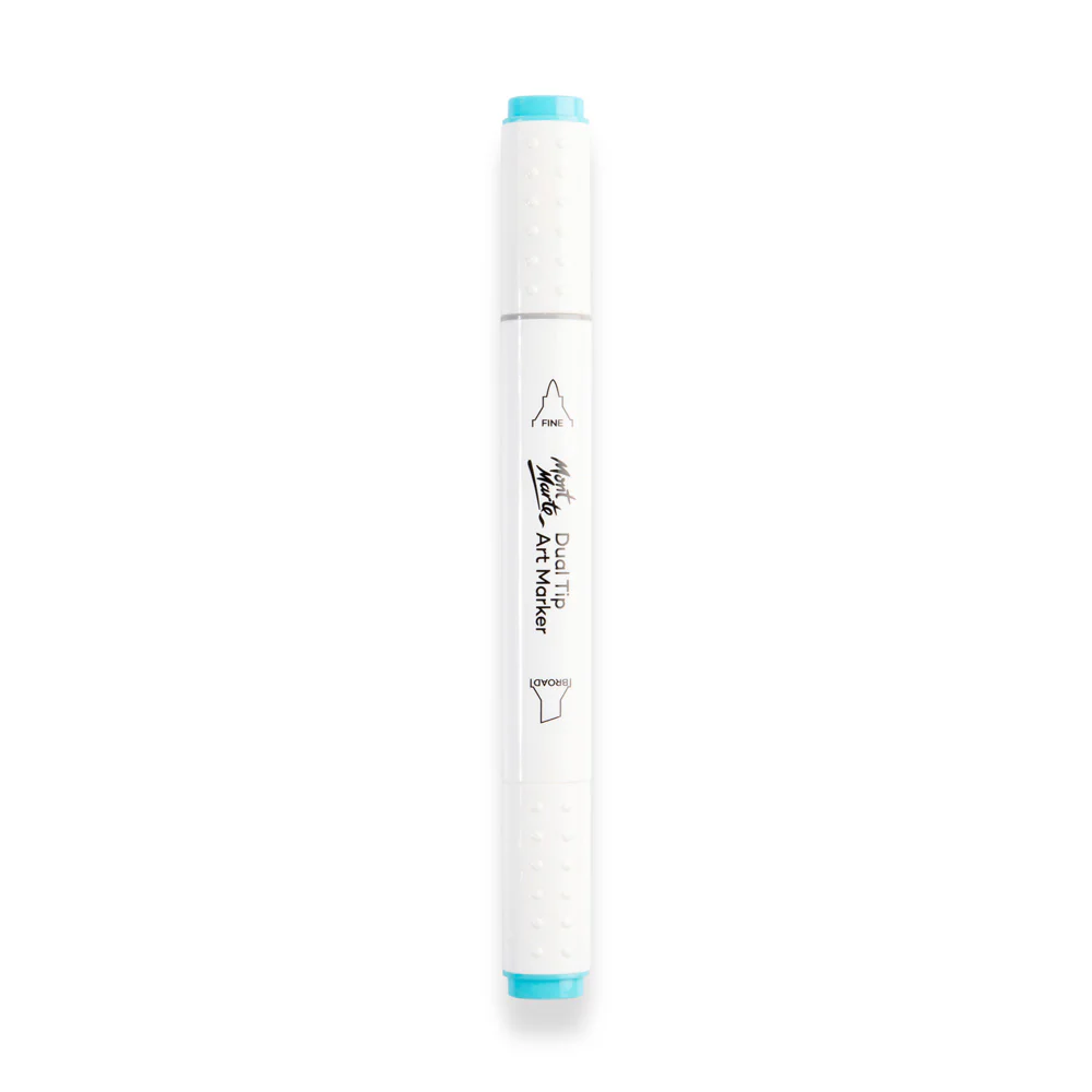 Dual Tip Art Marker Premium - Cyan B5 - Image 2