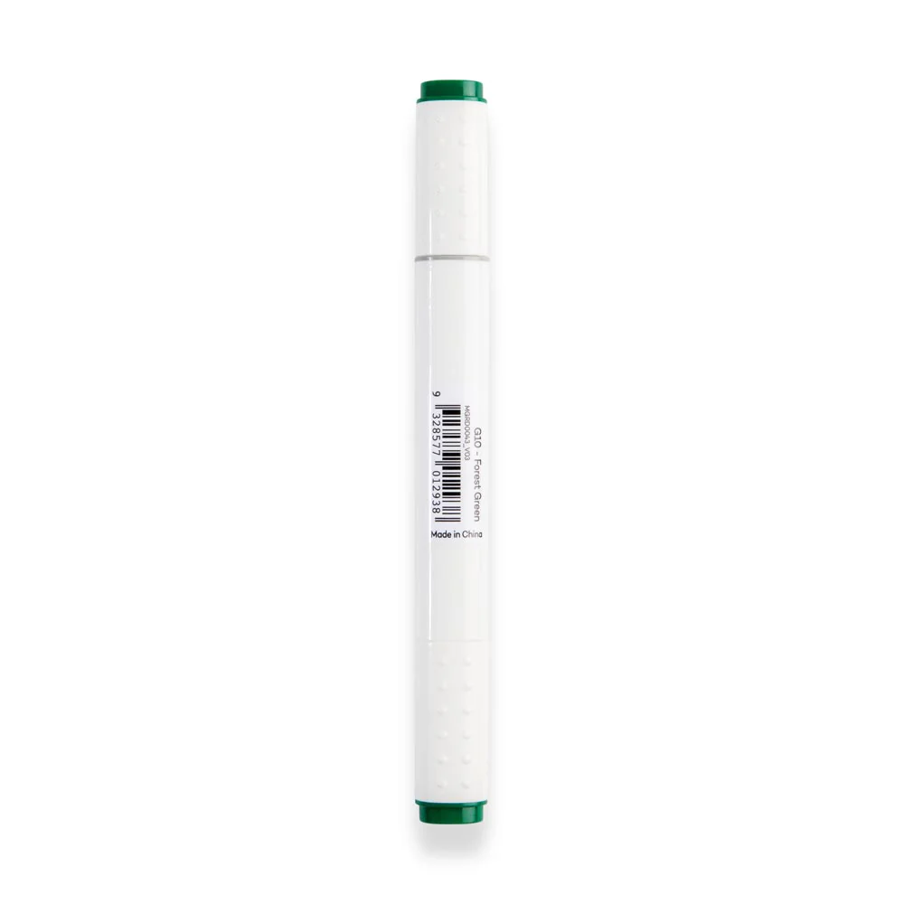 Dual Tip Art Marker Premium - Forest Green G10 - Image 3